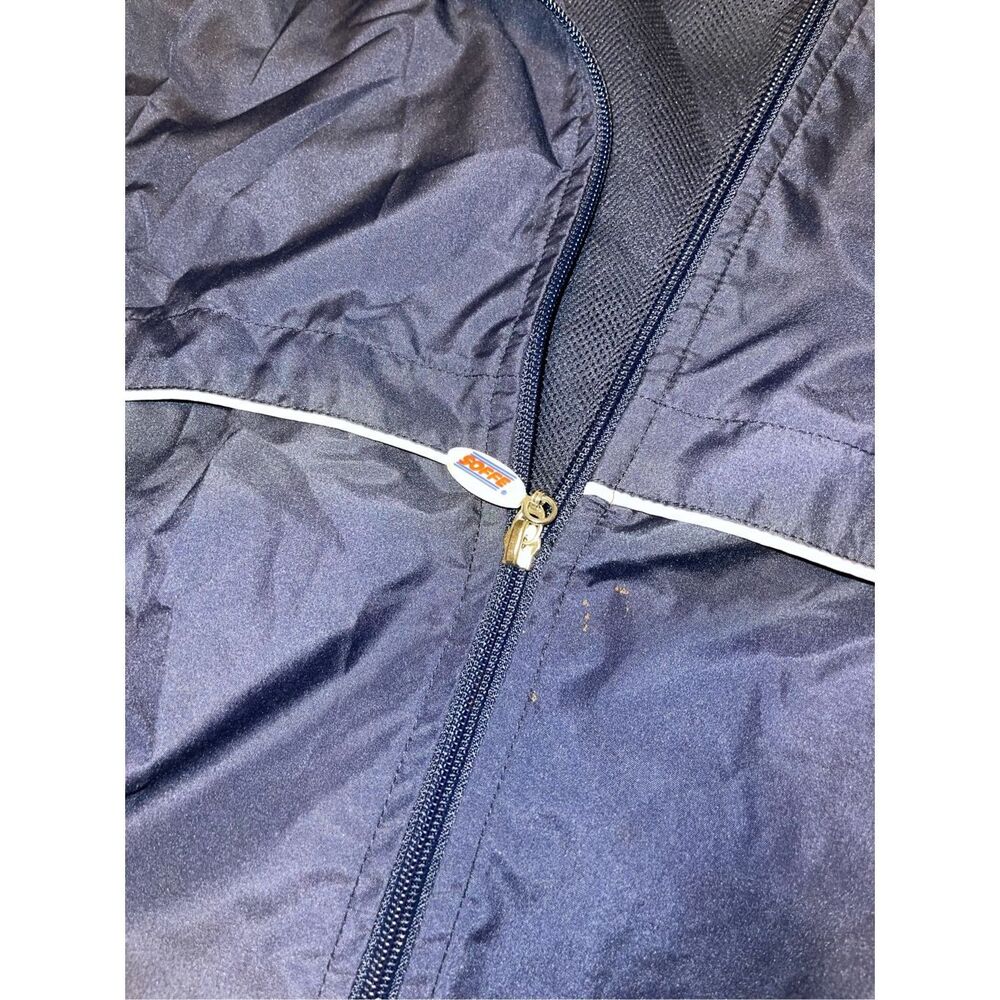 Soffe U.S Air Force Jacket Mens XLarge‎ Blue Stretchy Full Zip Bomber A43 - Picture 3 of 8